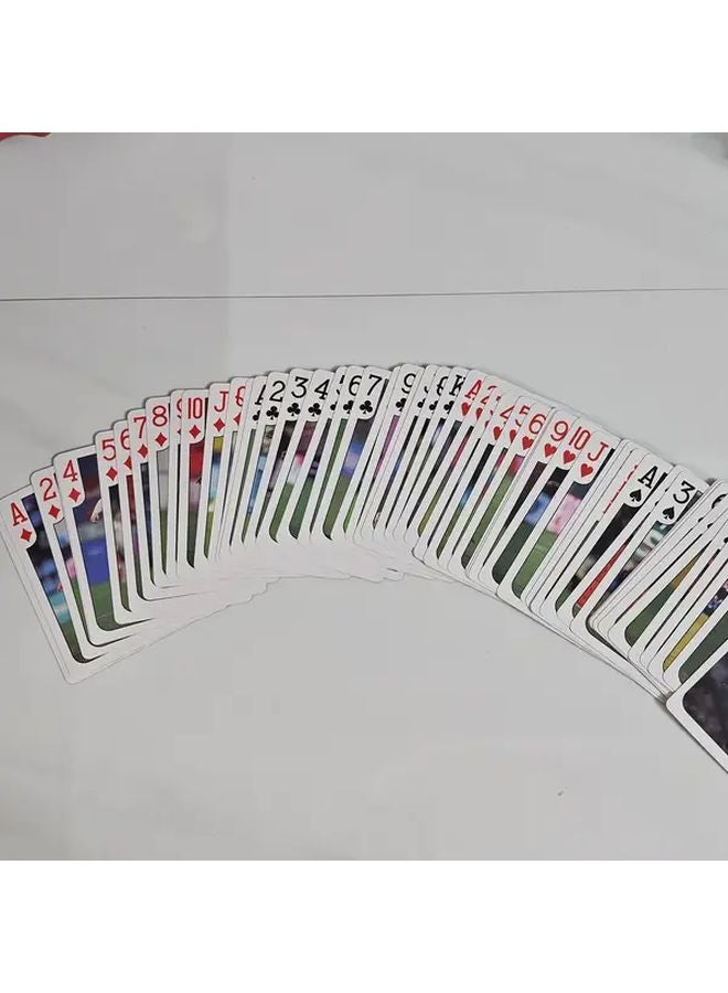 A Box Of 54 World Football Stars Playing Cards Perfect Gift For Sports Fans - Image 5