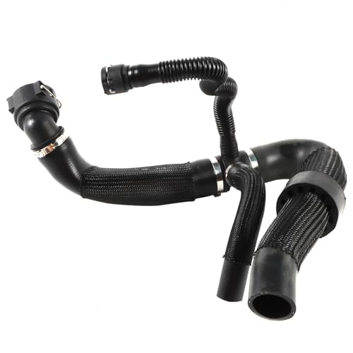 LELEHOKA Engine Radiator Outlet Water Distribution Hose Compatible with Jeep Compass 24L 2017 2018 2019 2020 2021 2022 Lower Cooling Coolant Reservoir Radiator Pipe 68380330AA 68380330AB 68249896AC - Image 1
