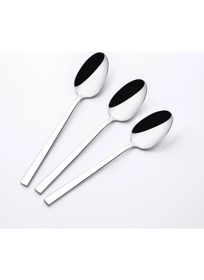 Nehir Set of 6 Dalyan Plain Dessert Spoon 