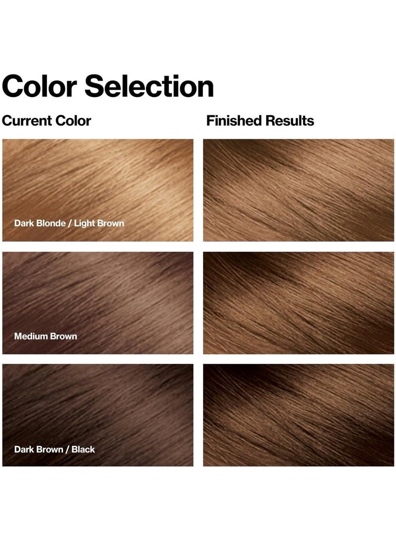 Revlon صبغة شعر حرير ملون 54 (بني ذهبي فاتح) - Image 2