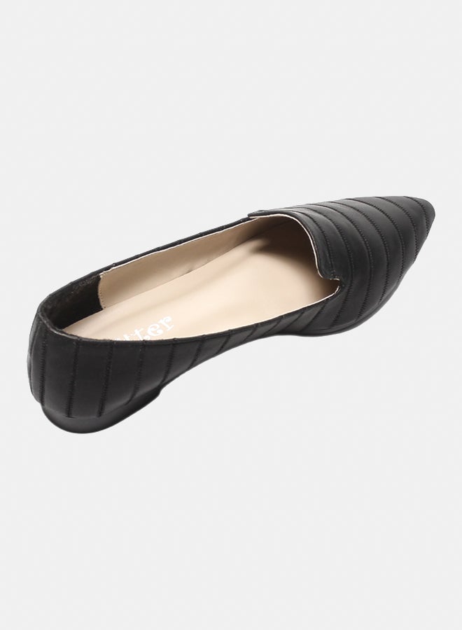 Glitter Women Ballerina - Black - Image 4