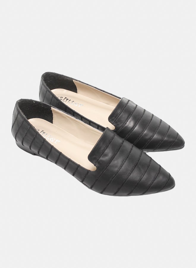 Glitter Women Ballerina - Black - Image 1