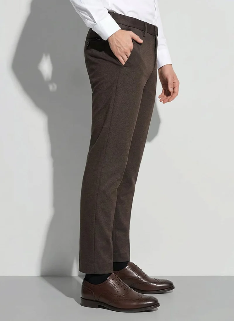 Being Human Brown Men Urban Slim Slim Fit Trousers for Men | Best Price UAE