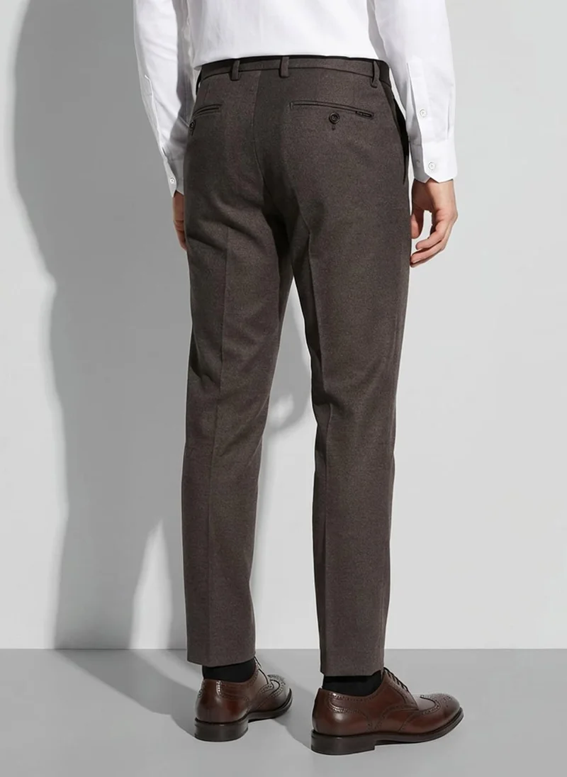 Being Human Brown Men Urban Slim Slim Fit Trousers for Men | Best Price UAE
