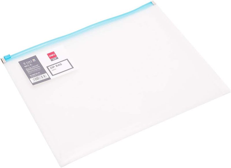 Deli A4 Size Zipper Bag - 8 Bags - Image 2