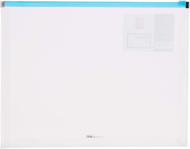 Deli A4 Size Zipper Bag - 8 Bags - Image 3