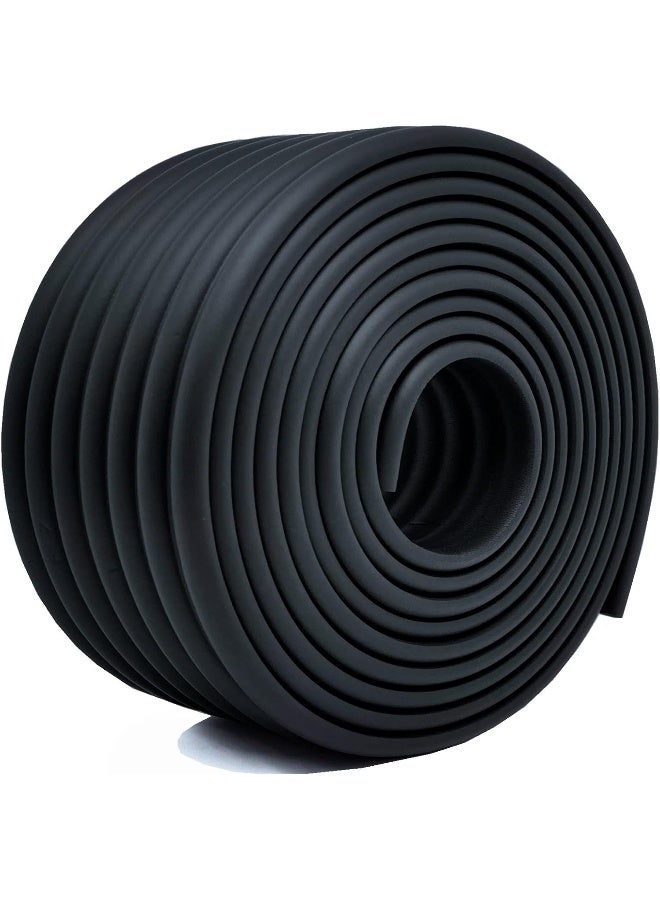 M2cbridge Multifunctional Edge and Corner Guard Coverage Baby Safety Bumper DIY (Black 13.1ft) - Image 1