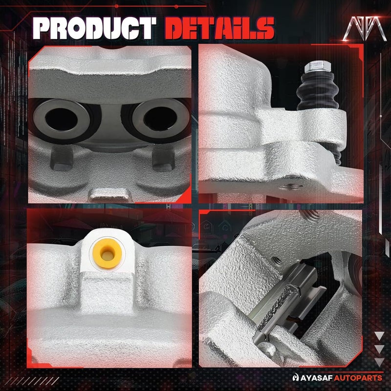 MAYASAF 18B4894 Rear Right Brake Caliper Assembly for Dodge Ram 1500, 2500, 3500 - Image 3
