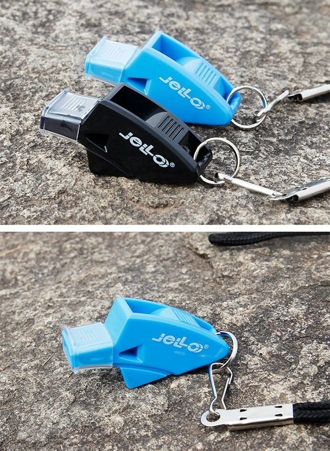 GROIC 3 Pieces Sports Whistle, Whistle with Wrist rope,Lanyard,3 Mouth Grip and Storage Box, Super Loud Sports Whistles, Perfect for Coaches, Referees, Emergency, Lifeguard, Survival, Outdoor - Image 4