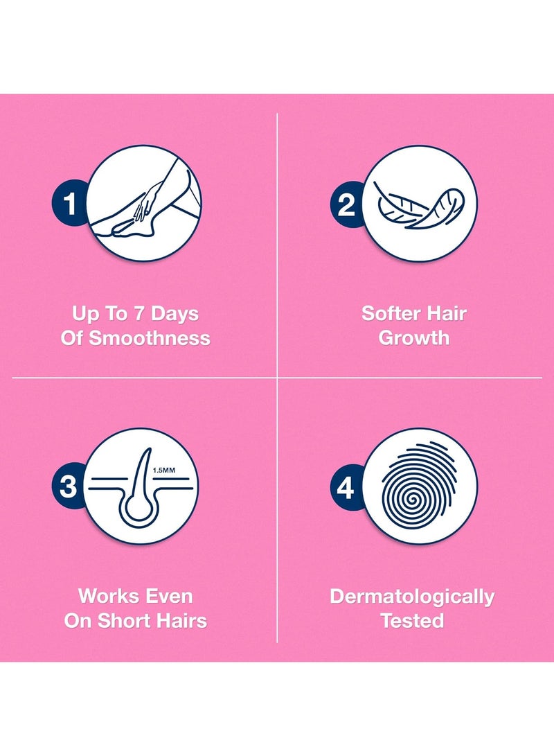 Veet Silky Fresh Hair Removal Cream for Dry Skin, 100 g (Pack of 2) - Image 4