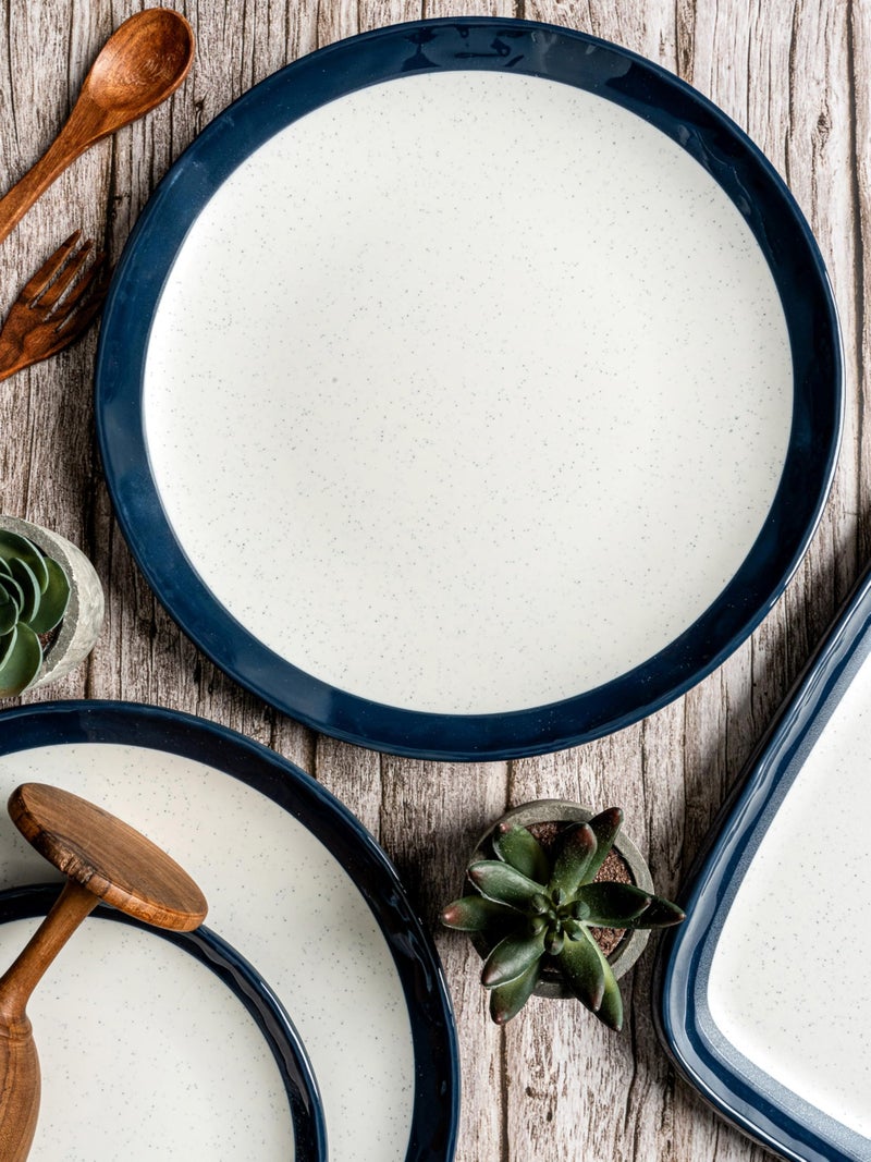 Servewell Food Safe Melamine Dual Dinner Plate Set of 6pcs - Image 1