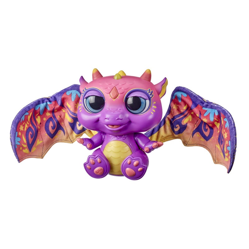 FurReal Friends Moodwings Baby Dragon Interactive Pet Toy 50 Sounds Reactions Ages 4 and Up - Image 3