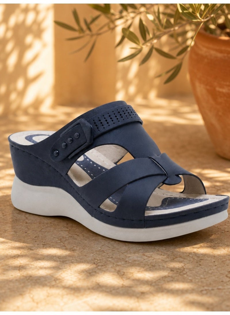New Women's Sporty Sandals - Comfortable Lightweight Breathable Spring Summer Shoes with Arch Support and Anti-Slip Sole - Image 1