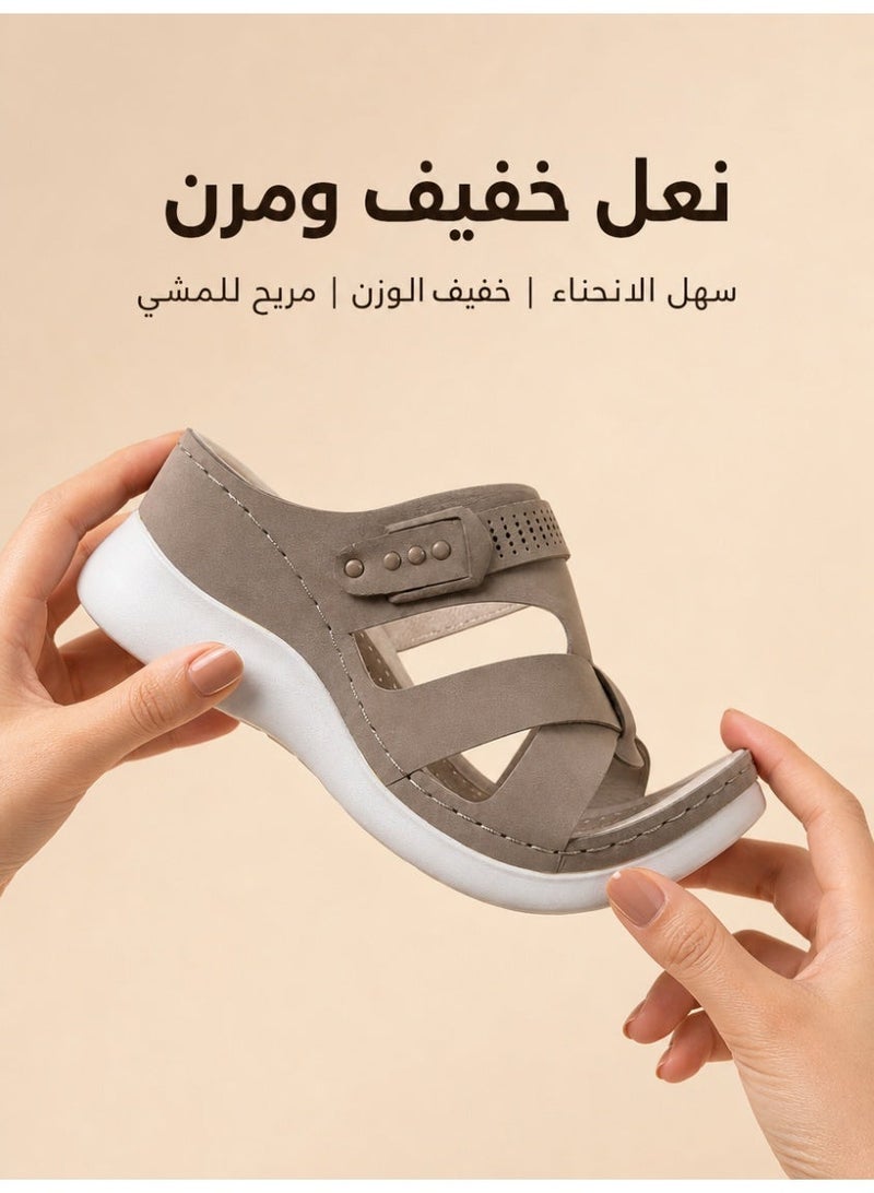 New Women's Sporty Sandals - Comfortable Lightweight Breathable Spring Summer Shoes with Arch Support and Anti-Slip Sole - Image 4
