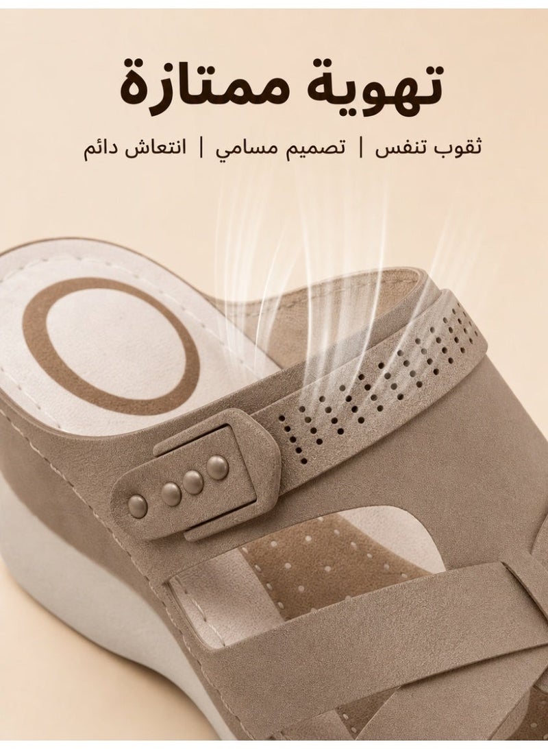 New Women's Sporty Sandals - Comfortable Lightweight Breathable Spring Summer Shoes with Arch Support and Anti-Slip Sole - Image 5