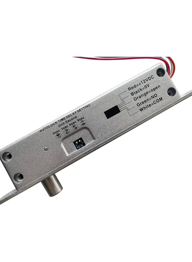 UHPPOTE قفل كهربائي UHPPOTE فشل آمن DC12V مع قفل ميت ضيق للباب - Image 3