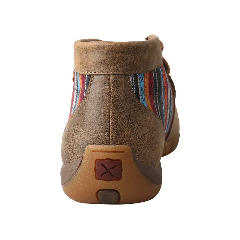 Twisted X Women's Chukka Driving Moc, Moc Toe, Bomber & Multi, 8.5 M - Image 4
