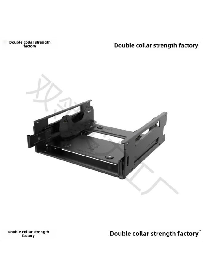 Withdrawable Shock Absorber Bracket 12cm Fan Position 3.5 Hole Position Multi-disc Position Superposition External Box-Color:Overlay