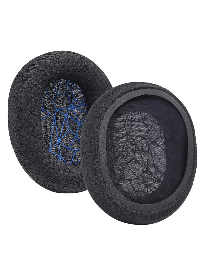 1pair Earpads Replacement Memory Sponge Gaming Headset Foam Ear Pads Protective Cover for SteelSeries Arctis 1/3/5/7/9/PRO Blue - Image 2