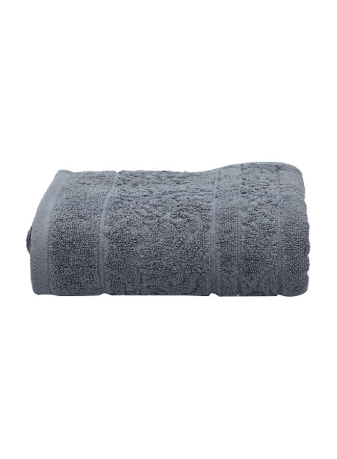 Cannon Highly Absorbent and Quick Drying Jacquard Hand Towel Dark Blue 50 x 100 cm CN JE50X100-DBLUE - Image 1