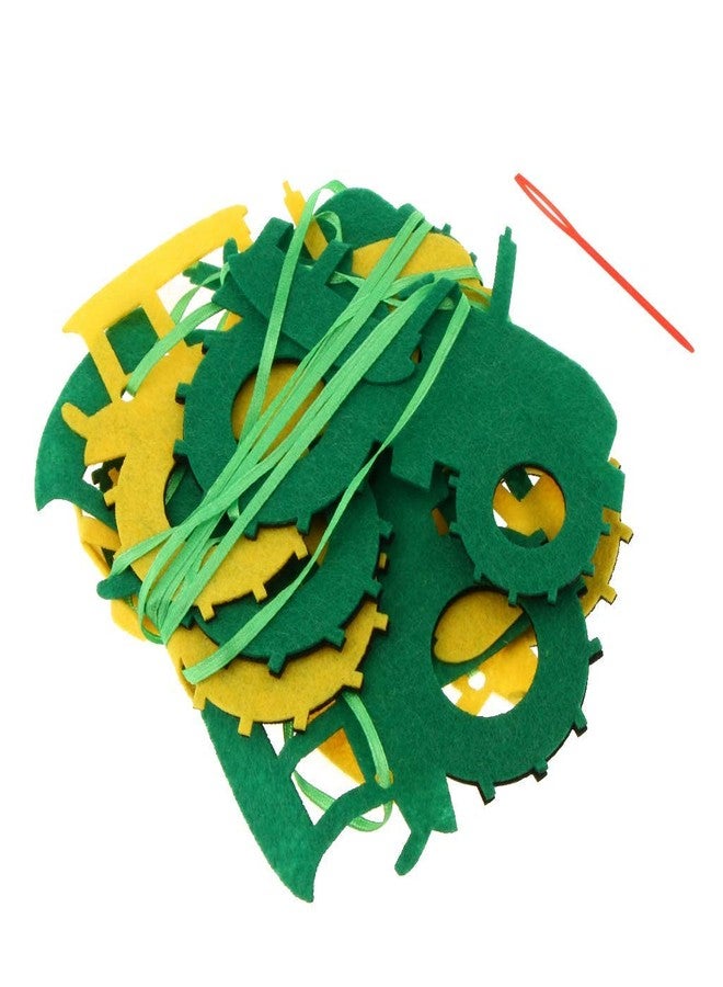 FRECI 3pcs Tractor Banner Felt Bunting Banner Garland Sign Baby Shower Boy Birthday Party Indoor Outdoor Decor - Image 3