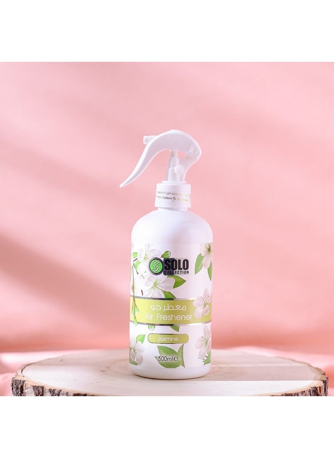 DANUBE HOME Danube Home Hamidi Luxury Solo Air Freshener Jasmine - 500Ml Long-Lasting Room Sprayer Enchanting Floral, Fresh & Woody Aroma Home Fragrance Decorative Home Accessories  - Image 1