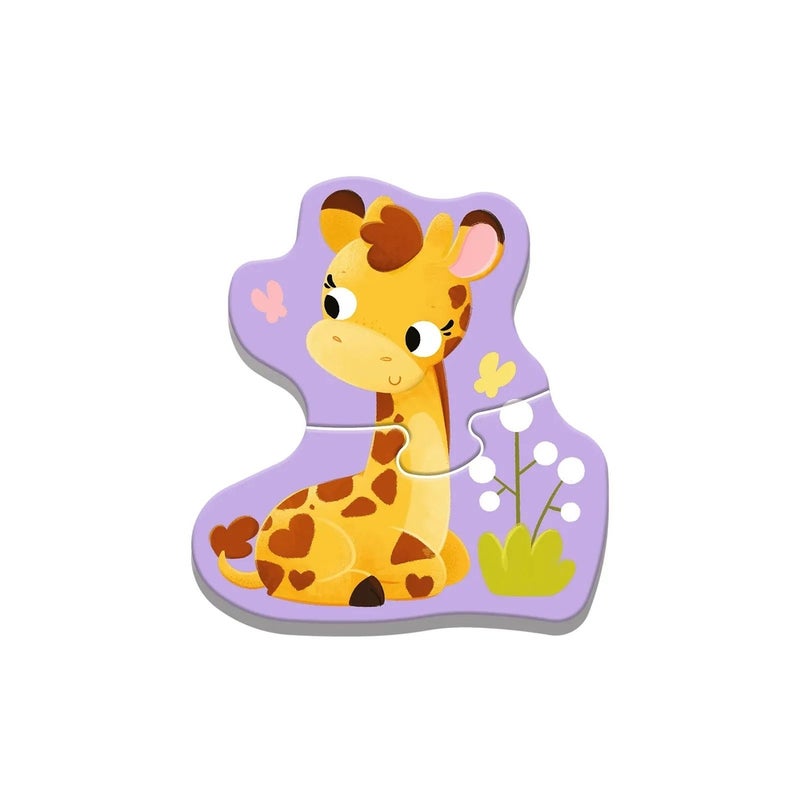 Trefl - Babies & The Bear Baby Animals (2+3+4+5) Pieces - 36135 - Image 3