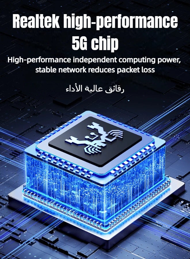 SAMZHE محول USB-A إلى إيثرنت، موصل USB-A RJ45، شبكة سلكية مضفرة بسرعة 5 جيجابت في الثانية، شبكة محلية بسرعة 5000 ميجابت في الثانية، متوافق مع أجهزة الكمبيوتر المحمولة والمكتبية وأجهزة الكمبيوتر الشخصية وNSwitch وPS5 - Image 5