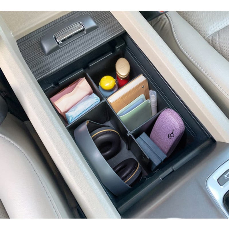 PIMCAR Compatible with Honda Pilot 2016-2022/Honda Ridgeline 2017-2023/Honda Passport 2019-2023 Center Console Organizer Insert Armrest Divider Accessories - Image 4