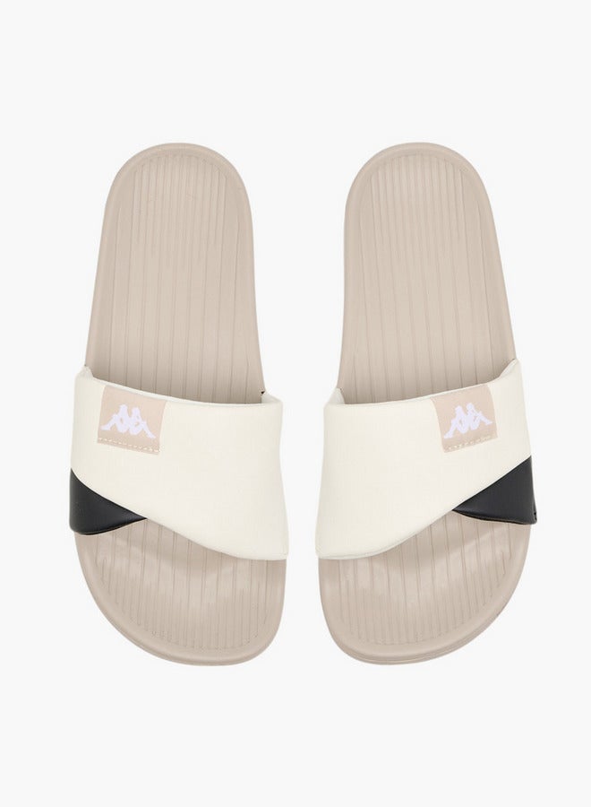 Kappa Women's Logo Detail Panelled Slides  - Image 1