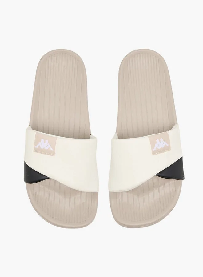 Kappa Women's Logo Detail Panelled Slides