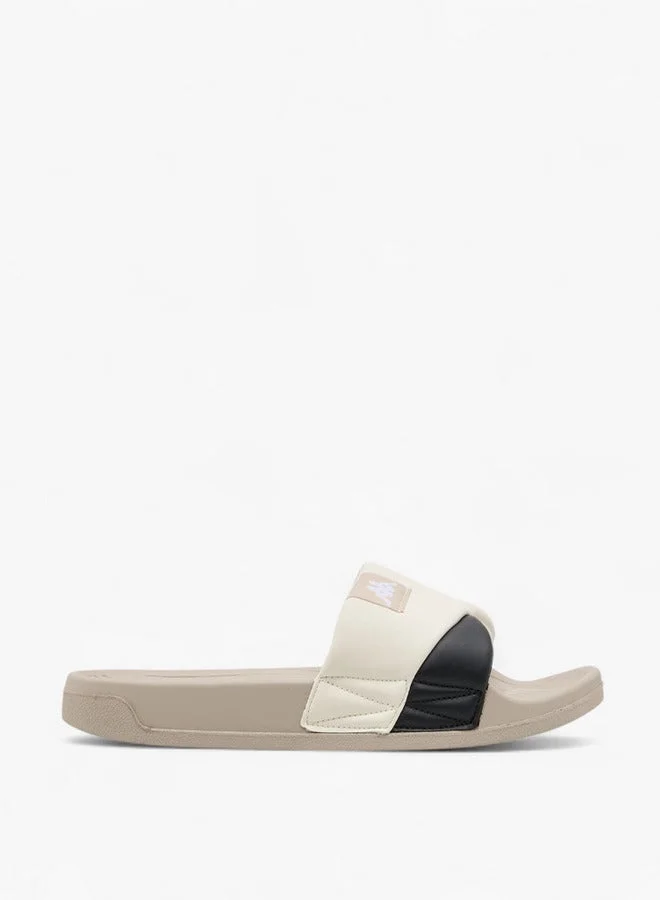 Kappa Women's Logo Detail Panelled Slides