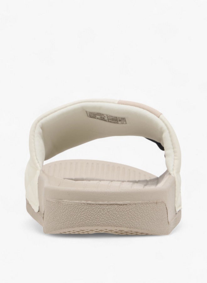 كابا سلايدز نسائية بتفاصيل شعار ولوحات جانبية - Image 4