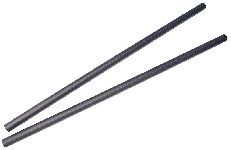 cncarbonfiber 2mm Carbon Fiber Tube 16x12x420mm, 10/12/22/25mm Available 3K Roll Wrapped Twill Matte Surface (2 pcs) - Image 3