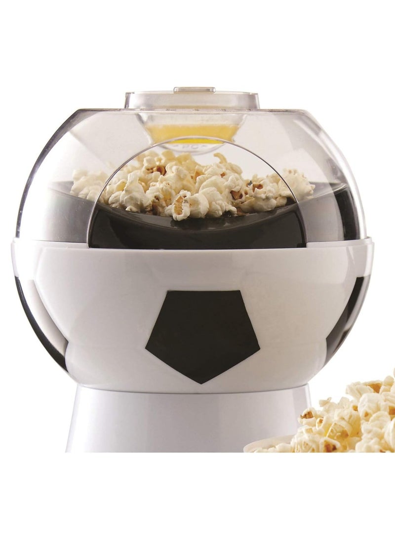 إلترازون Popcorn Machine 1200 W Popcorn in 2 Minutes Electric Hot Air Popcorn Machine Without Oil and Grease Easy to Clean Football Edition Design Football Edition  - Image 2