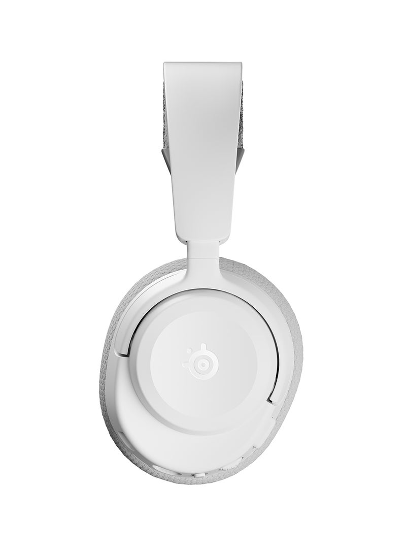 SteelSeries Arctis Nova 3P Wireless Headphones, 40mm Neodymium Drivers, ClearCast Gen 2.X Detachable Boom, Bidirectional Noise Cancelling Polar Patten, For PC, PS4/PS5, White | 61687 - Image 5