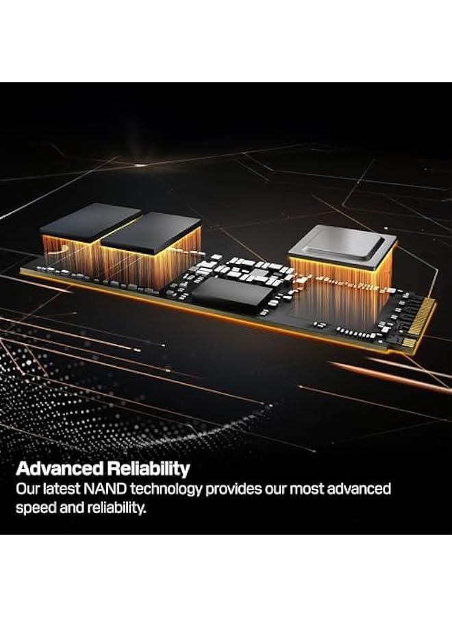 Arabest 1TB SN8100 NVMe SSD Internal Solid State Drive - Gen 5 PCIe 5.0x4, M.2 2280, Seq. Read Speeds Up to 14,900 MB/s, Best for AI Applications, Gaming, and Video Editing - WDS100T1X0M - Image 4