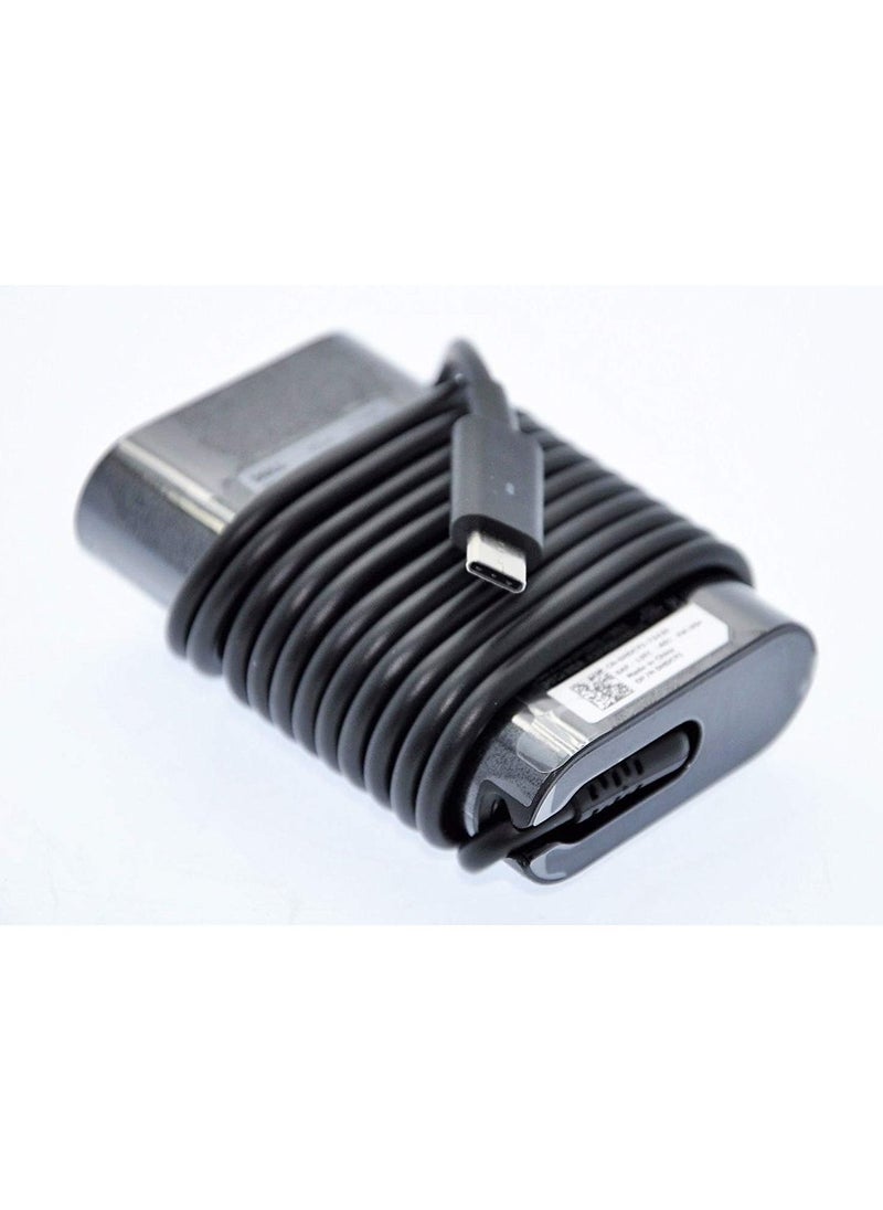 Generic - Dell Latitude 3390 5175 5179 5285 5289 7212 7275 7285 7289 7389 7390, XPS 12 9250, XPS 13 9365, 9370, Chromebook 5190 USB-C 45W AC Power Adapter With Power Cable 492-BBUS LA45NM150 HDCY5 4RYWW UK - Image 1