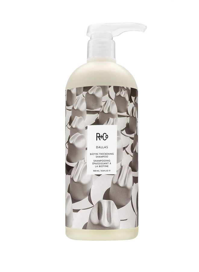 R+Co Dallas Biotin Thickening Shampoo | Thickens, Nourishes + Strengthens | Vegan + Cruelty-Free | 33.8 Oz - Image 1
