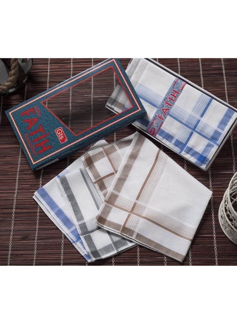 Elmira Gözde Fatih Boxed 40X40 cm 12 Pieces Fabric Wipes Fm 02 