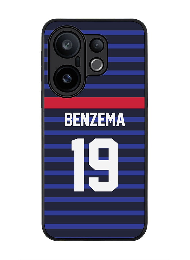 Stylizedd For vivo X200 FE / S30 Pro mini Case,Slim fit Camera Protection, Shockproof Thin Phone cover  - Football - France,  Benzema