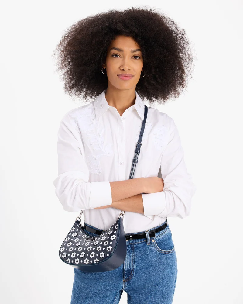 Kate Spade Sam Icon Daisy Dot Small Convertible Crossbody