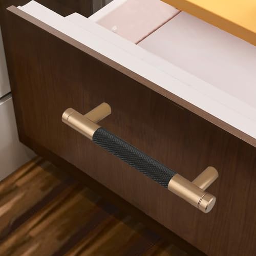 Ntresbonne 12 Pack 3 34 Inch 96 mm Bronze and Black Barrel Cabinet Pulls Cupboard Aluminum Handles Drawer Pull Cabinet Handles - Image 3