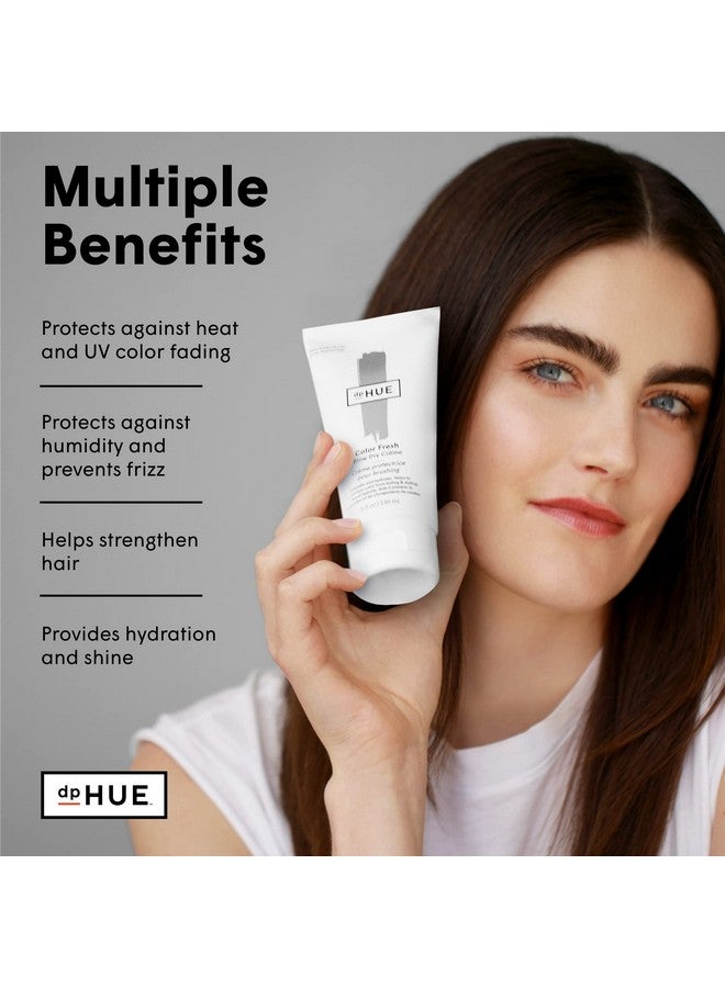 dpHUE Color Fresh Blow Dry Creme - 5 Oz - Hydrates, Adds Shine & Protects Against Heat Damage - With Argan Oil & Shea Butter - For All Hair Types - Color Safe - Image 2