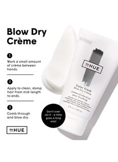 dpHUE Color Fresh Blow Dry Creme - 5 Oz - Hydrates, Adds Shine & Protects Against Heat Damage - With Argan Oil & Shea Butter - For All Hair Types - Color Safe  - Image 3