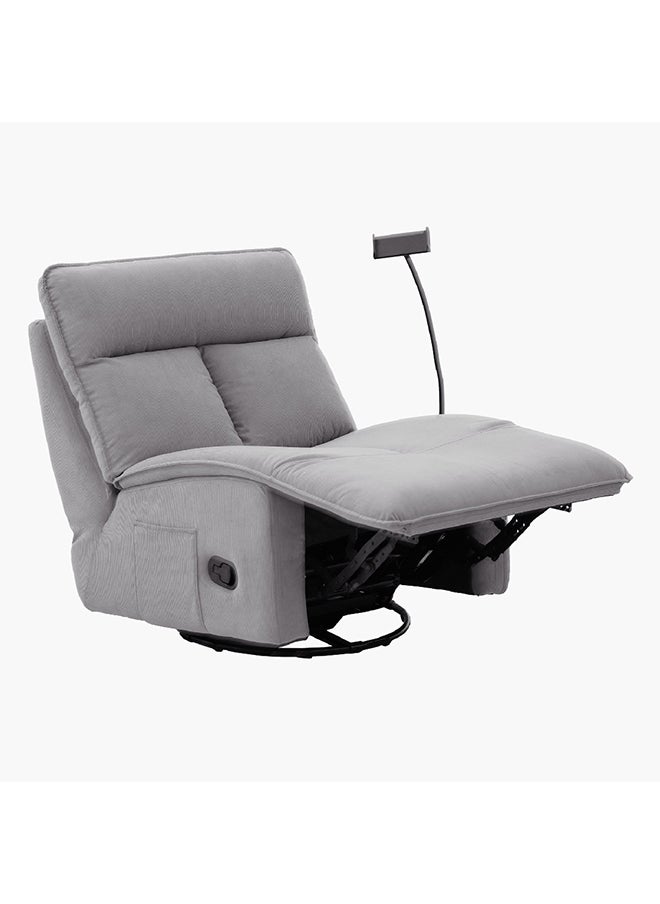 Dodo Swivel Gaming Armchair Recliner with Glider and Holder 96 x 90 x 81 cm