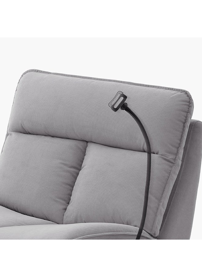 Dodo Swivel Gaming Armchair Recliner with Glider and Holder 96 x 90 x 81 cm