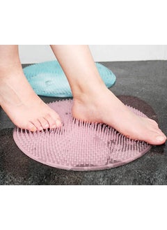 Suction Cup Bath Brush and Massage Pad