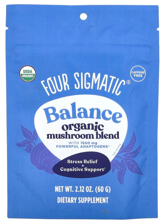 Four Sigmatic Balance Organic Mushroom Blend Caffeine Free 2.12 oz (60 g)