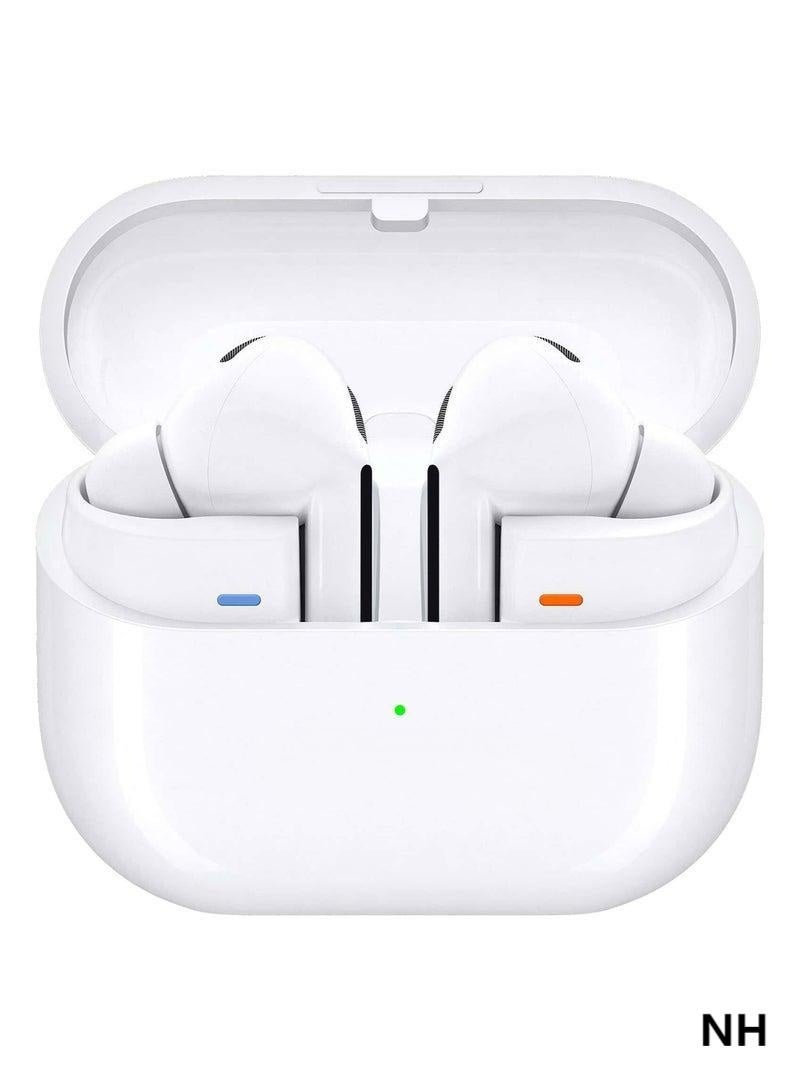 NH Buds3 Pro Wireless Bluetooth Earbuds | Touch Control | Magnetic Charging Case | HD Sound | Compatible with Android & Samsung Phones | White - Image 1